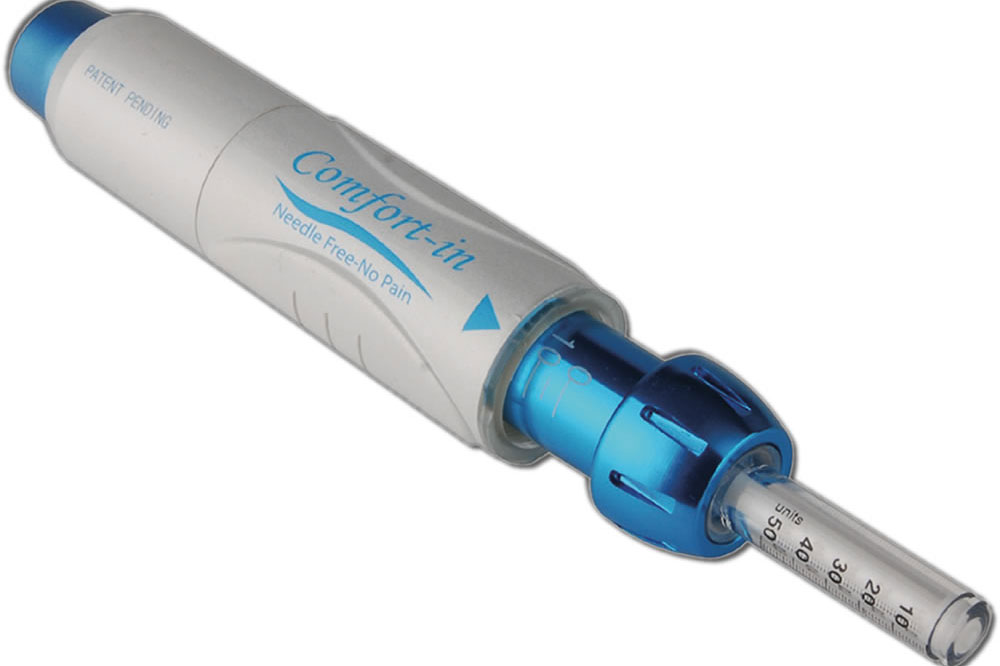 Needle-free anesthesia device